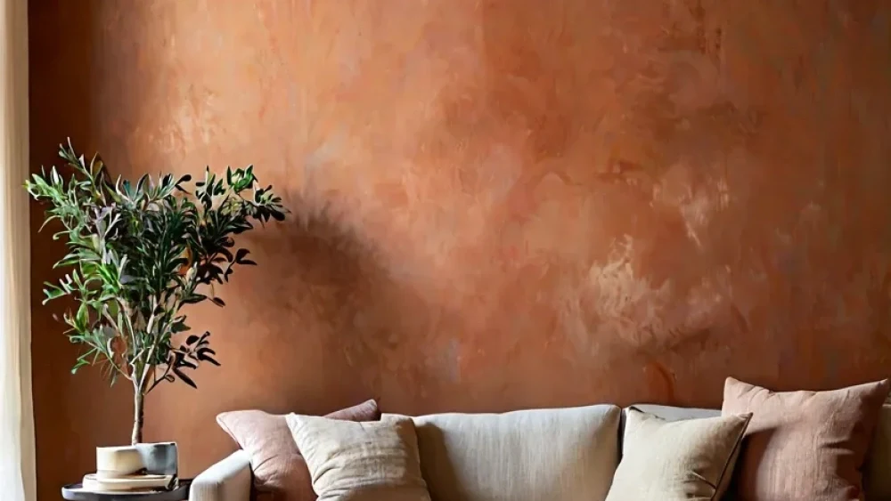 21 Earthy Mediterranean Accent Walls in Living Room Spaces