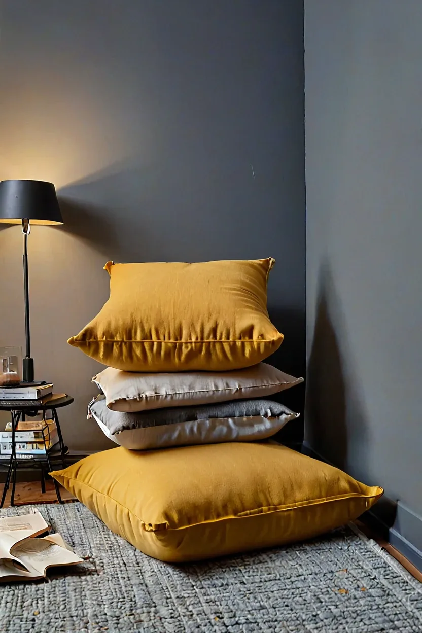 Cozy reading corner highlighting charming small kids room ideas for book lovers.