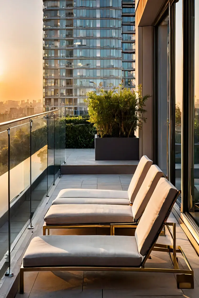 Glass Balustrade Upgrade Glass balustrade upgrade featured in contemporary terrace makeover ideas with unobstructed views.