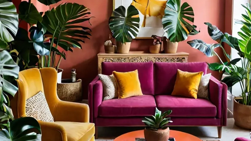 25 Tropical Carnival Colorful Living Room Ideas for 2026